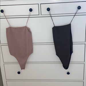 Bodysuit spaghetti strap